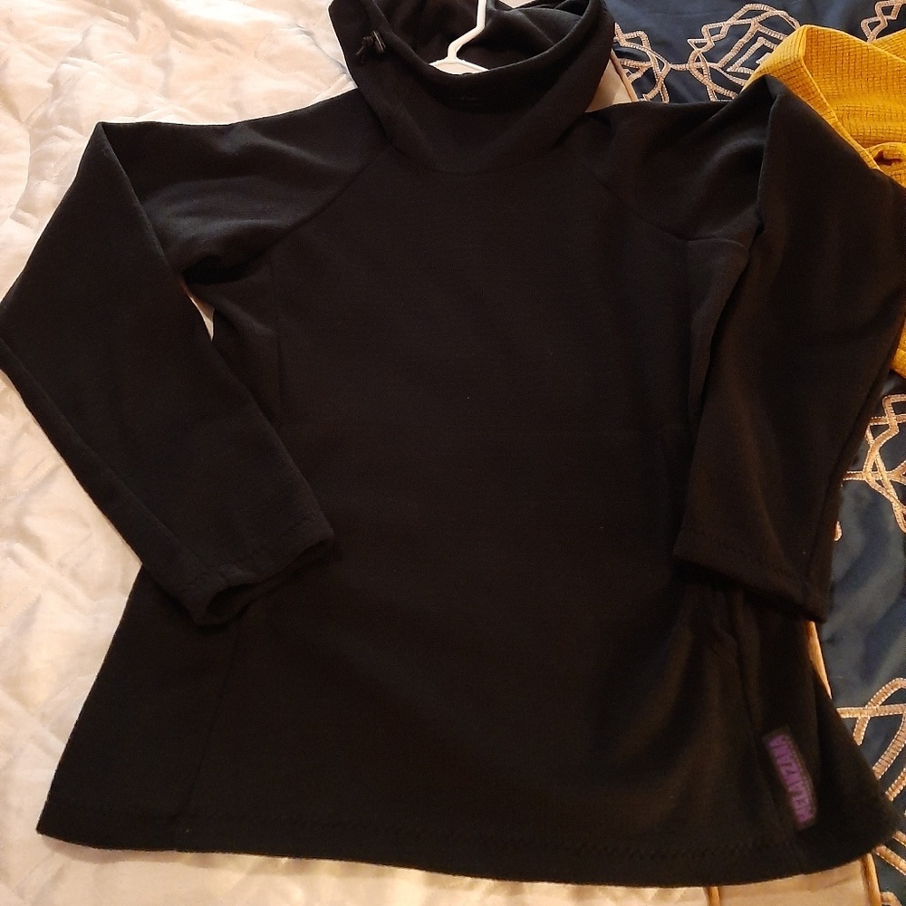 Melanzana microgrid hoodie S